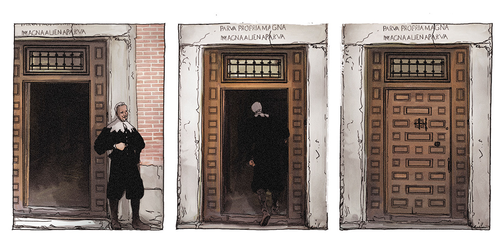Ilustración del cómic de Juan Torres y Jorge Esteban